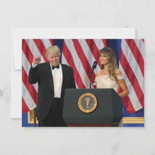 President & First Lady Trump bij de opening