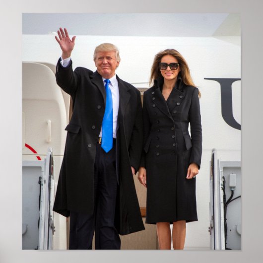 President & First Lady Trump Poster (Voorkant)