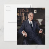 President Franklin D. Roosevelt Briefkaart (Voorkant / Achterkant)