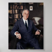 President Franklin D. Roosevelt Poster (Voorkant)