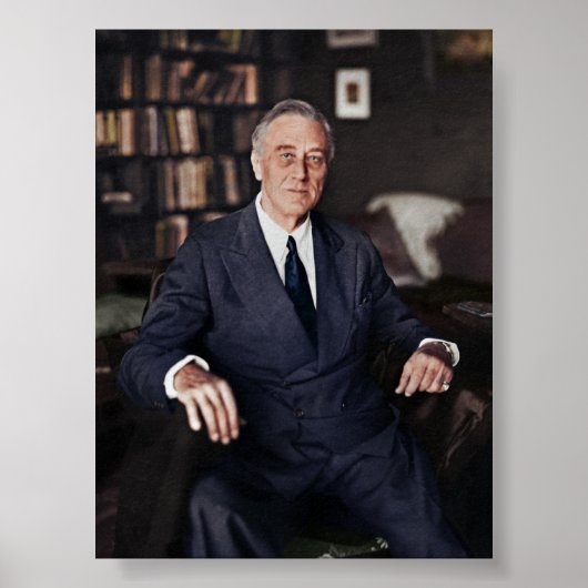 President Franklin D. Roosevelt Poster (Voorkant)
