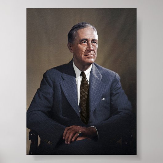 President Franklin D. Roosevelt Poster (Voorkant)