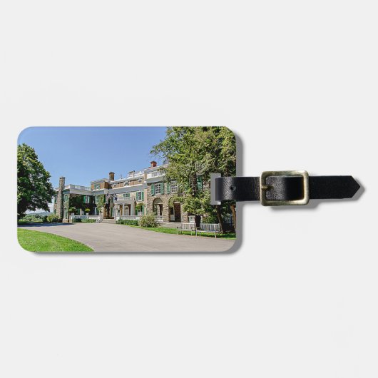 President Franklin D. Roosevelt's Mansion (FDR) Bagagelabel (Voorkant horizontaal)