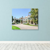President Franklin D. Roosevelt's Mansion (FDR) Canvas Afdruk (Insitu (Houten vloer))