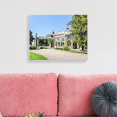 President Franklin D. Roosevelt's Mansion (FDR) Canvas Afdruk (Insitu (Woonkamer))