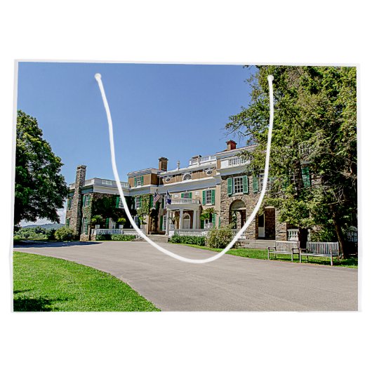 President Franklin D. Roosevelt's Mansion (FDR) Groot Cadeauzakje (Achterkant)