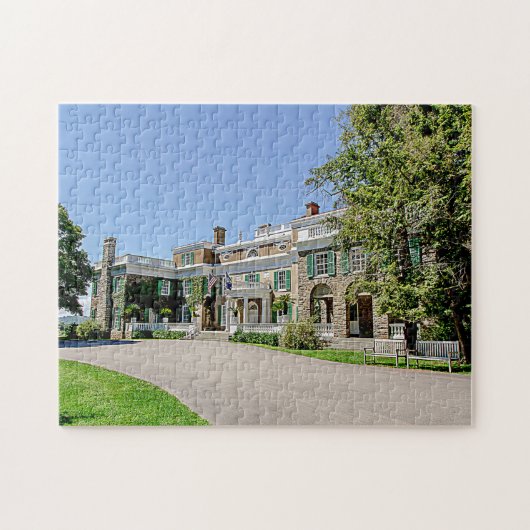 President Franklin D. Roosevelt's Mansion (FDR) Legpuzzel (Horizontaal)