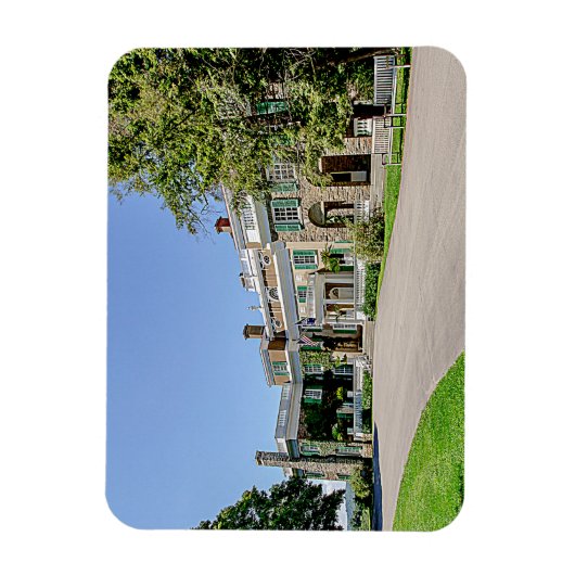 President Franklin D. Roosevelt's Mansion (FDR) Magneet (Verticaal)