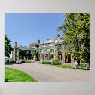 President Franklin D. Roosevelt's Mansion (FDR) Poster