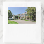 President Franklin D. Roosevelt's Mansion (FDR) Rechthoekige Sticker (Tas)