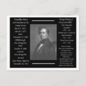 President Franklin Pierce Briefkaart (Voorkant)