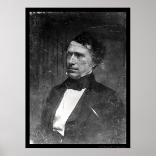 President Franklin Pierce Daguerreotype 1856 Poster