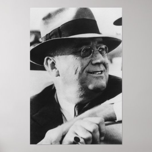 President Franklin Roosevelt Poster (Voorkant)