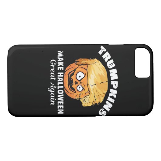 President Funny Trumpkins Halloween Case-Mate iPhone Case (Achterkant (Horizontaal))