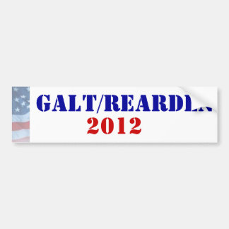 President Galt/Rearden 2012 Bumpersticker