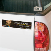 President Garcia Moreno's Liberty Bumpersticker (Op Truck)