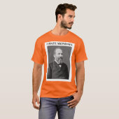 President Garfield Hates Mondays  T-shirt (Voorkant volledig)