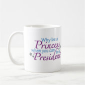 President geen prinses koffiemok (Links)