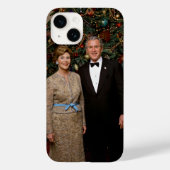 President George Struik, Laura Christmas White Hou Case-Mate iPhone Case (Achterkant)