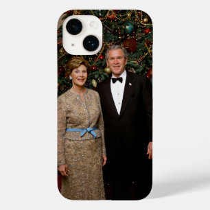 President George Struik, Laura Christmas White Hou Case-Mate iPhone 14 Hoesje