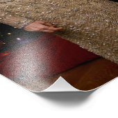 President George Struik, Laura Christmas White Hou Foto Afdruk (Hoek)