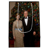 President George Struik, Laura Christmas White Hou Medium Cadeauzakje (Achterkant)