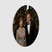 President George Struik, Laura Christmas White Hou Ornament (voorkant)