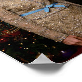 President George Struik, Laura Christmas White Hou Poster (Hoek)