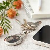 President George Struik, Laura Christmas White Hou Sleutelhanger (Zijkant)