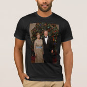 President George Struik, Laura Christmas White Hou T-shirt (Voorkant)
