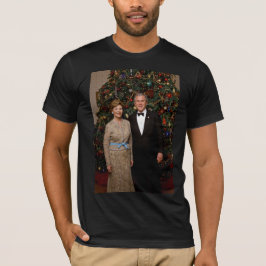 President George Struik, Laura Christmas White Hou T-shirt