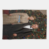 President George Struik, Laura Christmas White Hou Theedoek (Horizontaal)