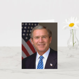 President George W Struik Officieel portret Kaart