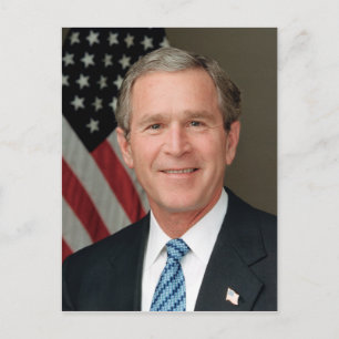  President George W. Struik Portret Briefkaart