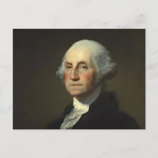 President George Washington Briefkaart (Voorkant)
