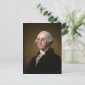 President George Washington Briefkaart (Staand voorkant)