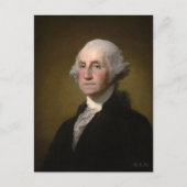 President George Washington Briefkaart (Voorkant)
