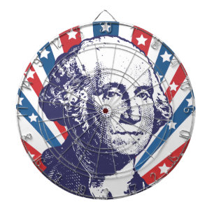 president George Washington Dartbord