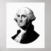 President George Washington Graphic Poster (Voorkant)