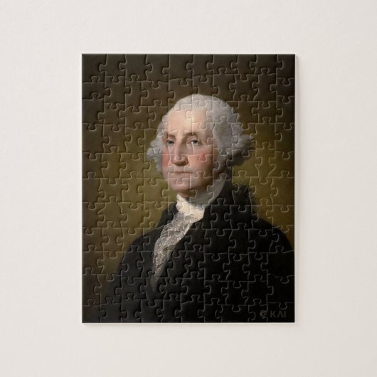 President George Washington Legpuzzel (Verticaal)