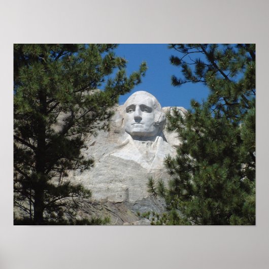 President George Washington, Mount Rushmore Poster (Voorkant)