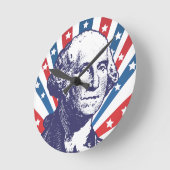 president George Washington Ronde Klok (Hoek)