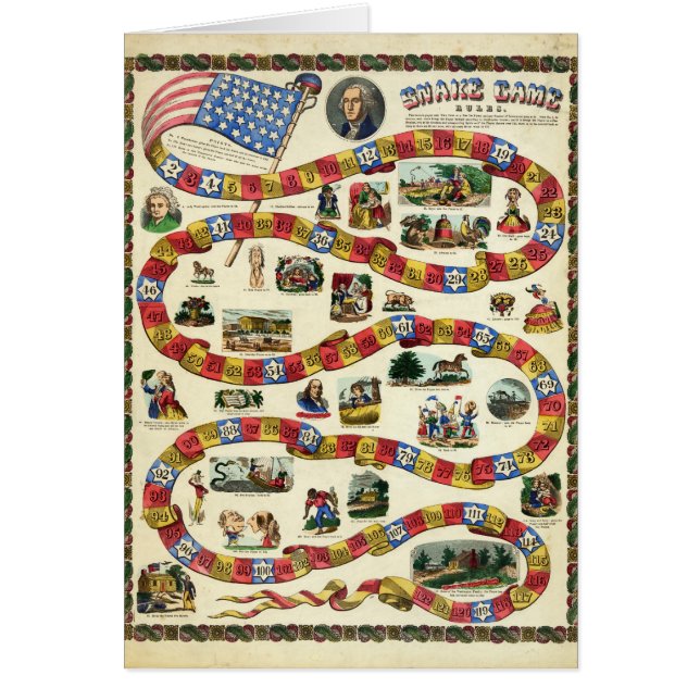 President George Washington Snake Game (Voorkant)