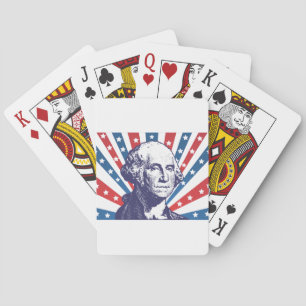 president George Washington Speelkaarten