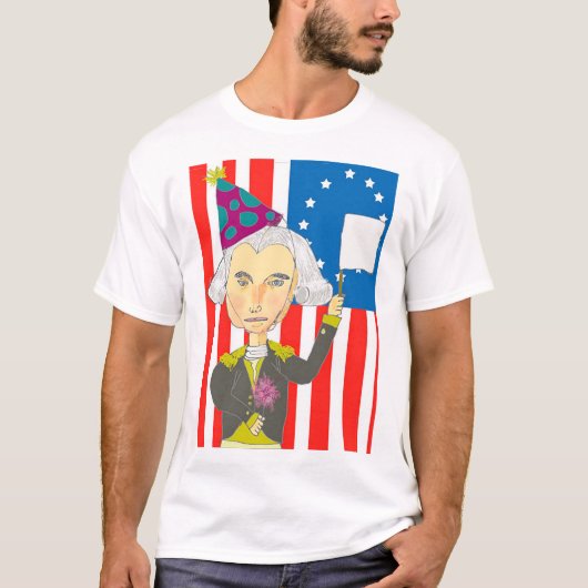President George Washington T-shirt (Voorkant)