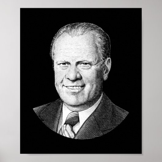President Gerald Ford Graphic Poster (Voorkant)