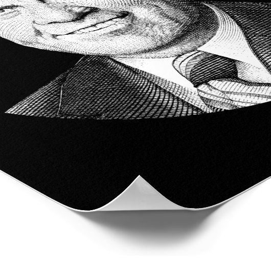 President Gerald Ford Graphic Poster (Hoek)