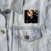 President Gerald Ford Portrait Button (In situ)