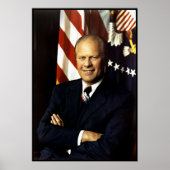 President Gerald Ford Portrait Poster (Voorkant)