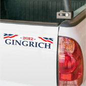 President Gingrich 2012 (v105) Bumpersticker (Op Truck)